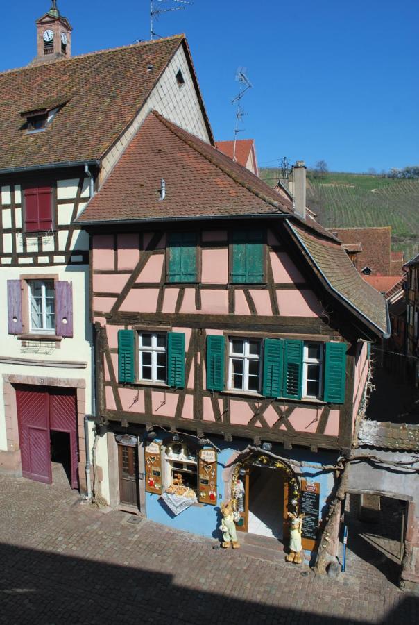 Gite "Au Coeur De Riquewihr - Vue Sur Le Vignoble" A Riquewihr Exterior foto